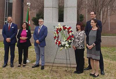 Se cumple un año de que la Legislatura de Texas aprobara por unanimidad honrar a los veteranos vascos en la SGM