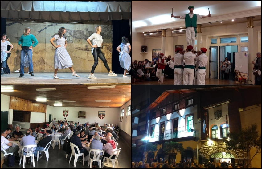 Denak Bat de Mar del Plata celebrará a San Miguel a lo largo de 10 días, Euzko Alkartasuna de Macachín lo hará con un fin de semana de mus, y en Buenos Aires, homenajearán al santo con una cena