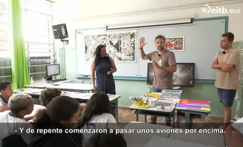 La ONG Casa Gernika de San Pablo en el programa 'Euskadi solidaria' de ETB2