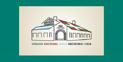 Logo de la Semana Nacional Vasca 2016 en Necochea