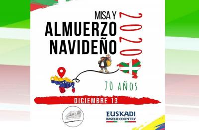 Cierre de año, aniversario y almuerzo navideño en el Centro Vasco de Caracas