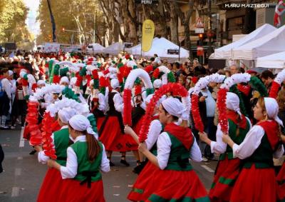 Imagen del 'Buenos Aires celebra al País Vasco' 2015 (foto Maru Maiztegui)