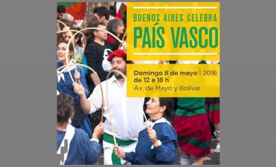 Afiche del festival 'Buenos Aires celebra al País Vasco' 2016