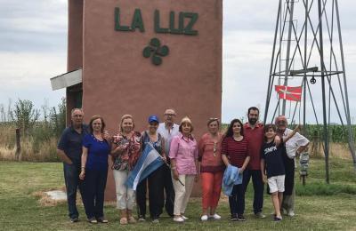 Topaketa de fin de año del Gure Etxea de Gral. Belgrano