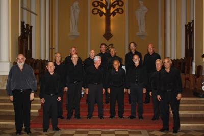 El coro Gaztelupe de Donostia, en el concierto brindado en San Petersburgo (foto Mikel Soro)