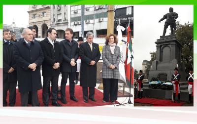 Acto por el 438º aniversario de la fundación de Buenos Aires 