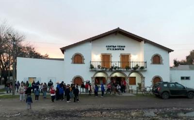 Sede del Centro Vasco Itxaropen de Saladillo, en el interior de la provincia argentina de Buenos Aires