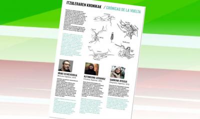 'Itzuleraren kronikak-Crónicas de la vuelta', proyecto de los vascos argentinos Iñaki Echeverria, Alfosina Leranoz y Sabrina Otegui