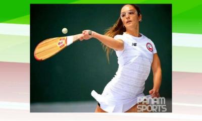 Maritxu Bastarrica, pilotari de la Selección de Pelota Vasca de Chile