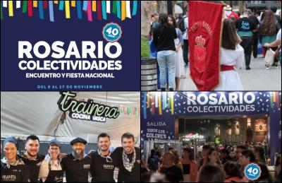 La comunidad vasca rosarina dirá presente del 8 al 17 de noviembre en la Fiesta de Colectividades en el Parque Nacional a la Bandera