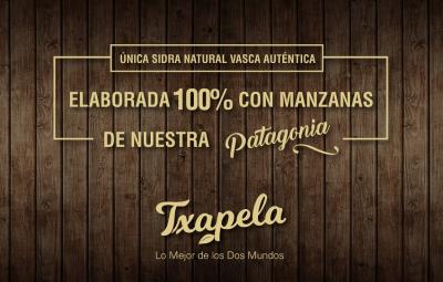 Nueva sidra natural vasco-argentina 'Txapela'