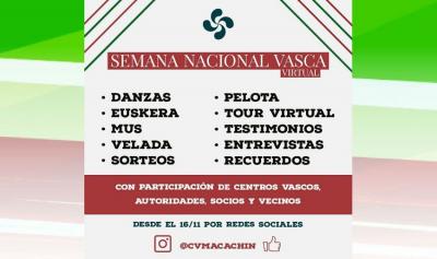 Semana Vasca 2020, edición virtual