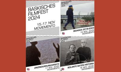 El Festival de Cine Vasco de Berlín vuelve a los cines Moviemento de la capital germana del 15 al 17 de noviembre