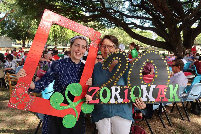 Sonrisas y alegría en Townsville el pasado 2 de julio en la fiesta de celebración del 20 aniversario del North Queensland Basque Club