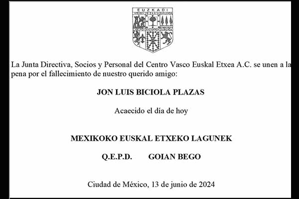 José Luis Biciola Plazas