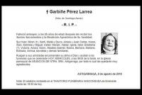 Garbiñe Pérez Larrea de Aznar