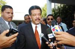 El presidente electo dominicano Leonel Fernandez (foto El Caribe)