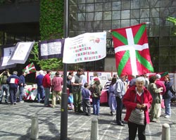 Detalle de los stands el pasado domingo en Rosario (foto Euskal Kultura-ILV)