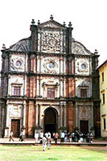 La Basílica del Buen Jesús de Goa guarda las reliquias de San Francisco Javier