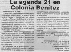 Representantes de Kotoiaren Lurra, el municipio de Colonia Benítez y el Ministerio de Medio Ambiente argentino durante la presentación 