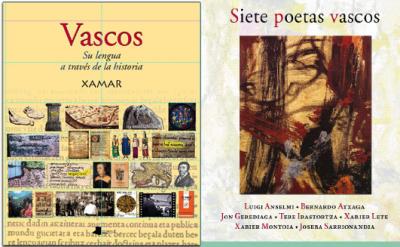 'Vascos', de Xamar; y 'Siete poetas vascos', publicado por Pamiela, se presentarán en Buenos Aires