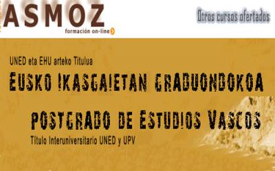 Eusko Ikasgaietan graduondokoaren iragarkia
