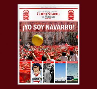 Portada del primer número de 'Yo soy navarro'