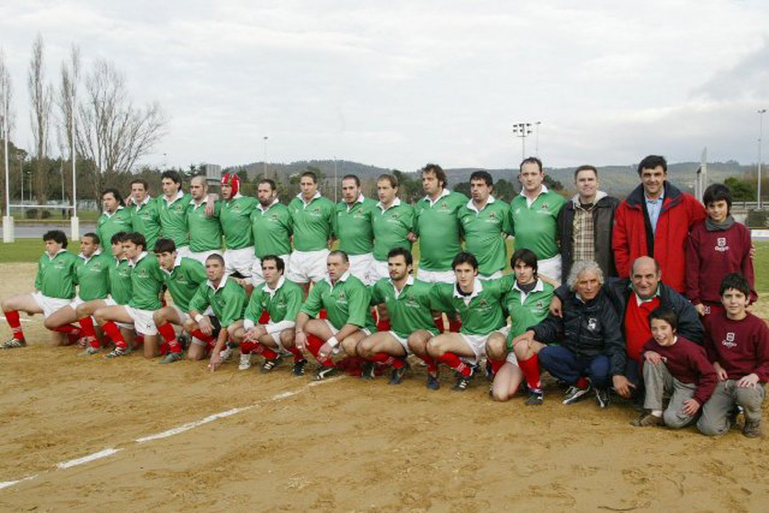 An archive photo of the Euskarians team