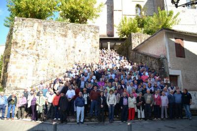 Cerca de medio millar de personas se reunieron en Bera para disfrutar de la fiesta de los pastores americanos (foto Ttipittapa.net)