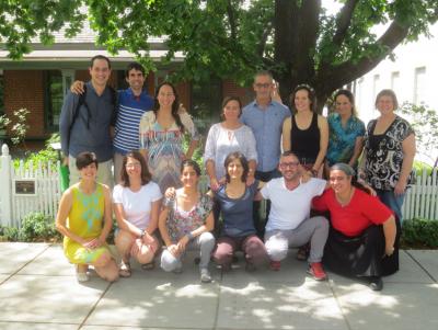 Irakasles de Norte América participantes en el barnetegi de Euskara Munduan de HABE, en mayo de 2015 en Boise (foto HABE)