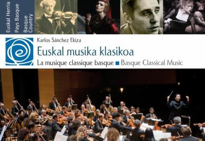 Portada del libro "Euskal Musika Klasikoa"