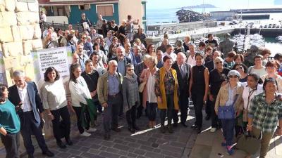 Presentación ayer en Bermeo del programa de actos de las Jornadas Europeas del Patrimonio en Bizkaia