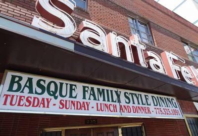 El restaurante vasco Santa Fe Hotel de Reno, nevada, EEUU (foto EuskalKultura.com)