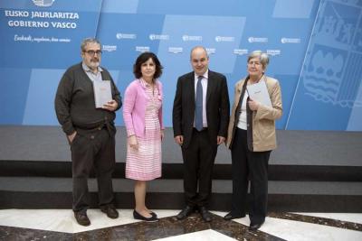 Koldo San Sebastián, Marian Elorza, Gorka Alvarez y Estíbaliz Ruiz de Azúa