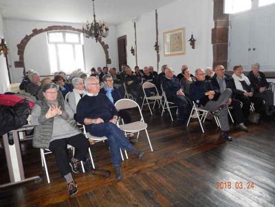 Una Asamblea General anterior de Euskal Argentina en el Ayuntamiento de Donibane Garazi