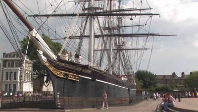 El Cutty Sark es un atractivo turístico que bien puede convertirse, por qué no, en excelente lugar para la mintzapraktika