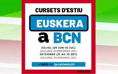 Los cursos de la euskal etxea, una excelente opción para aprovechar el verano estudiando euskera