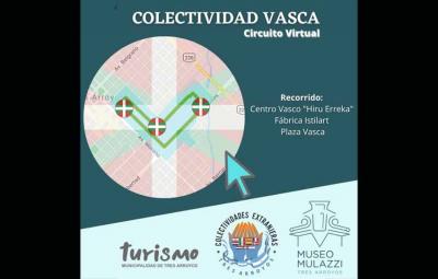 Hoy a las 15:30 se inaugurará el Circuito Vasco, presentando lugares de la Colectividad Vasca en Tres Arroyos