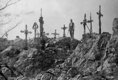 La cima del monte Ernio 1925